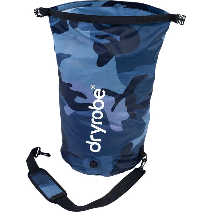 2024 Dryrobe Compression Travel Bag V3 - Blue Camo / Blue